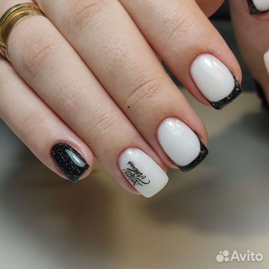 Маникюр гель лак, наращивание, брови