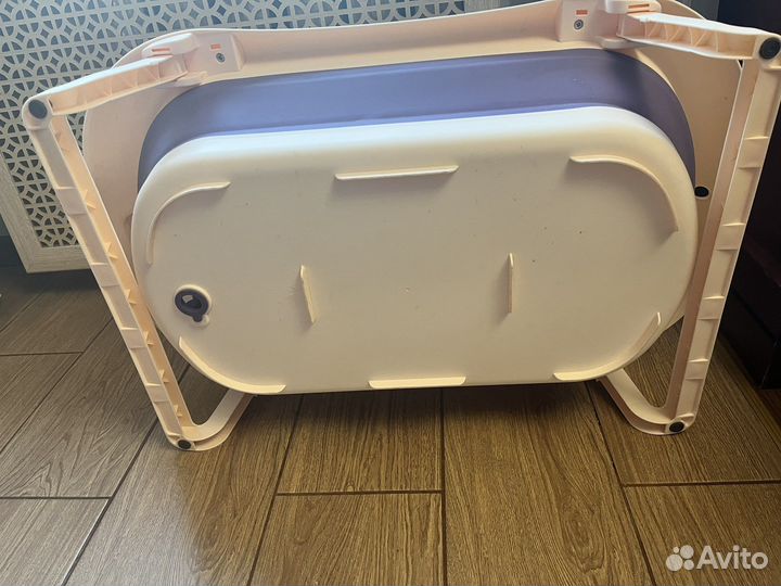 Ванночка для купания складная со сливом