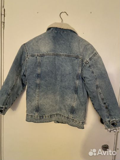 Джинсовая куртка zara 140