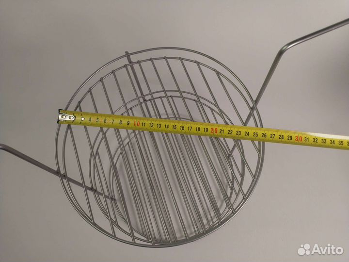 Этажерка для тандыра 3-х ярусная, 27 см, с усами