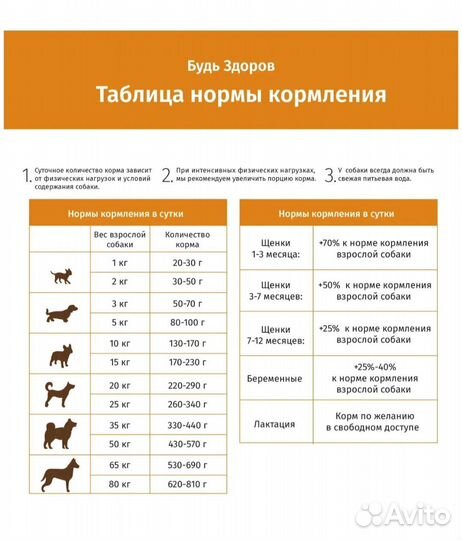 Сухой корм для собак 