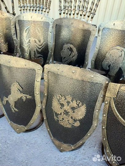 Щит подарочный/ подставка под шампуры