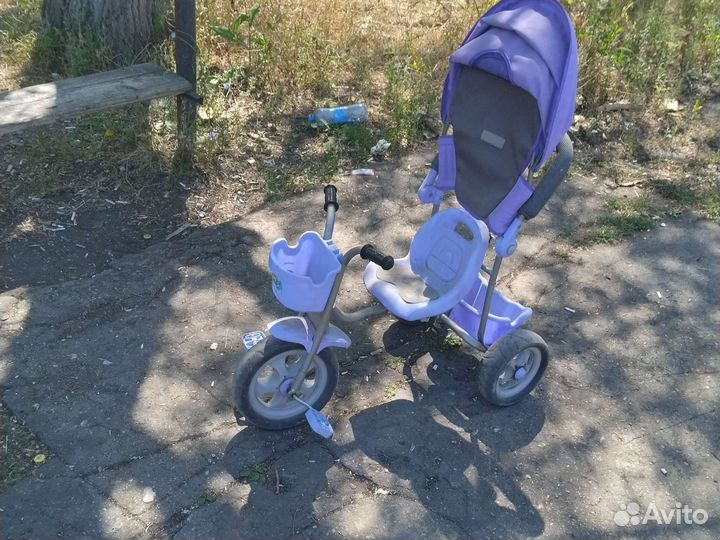 Детский трехколесный велосипед бу