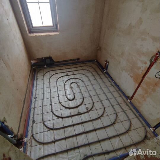 Тёплый пол, отопление, водоснабжение