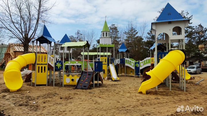 Детские игровые И спортивные площадки