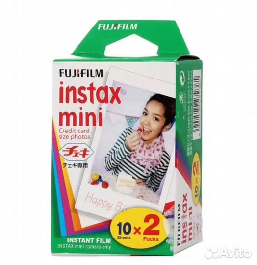 Картридж Fujifilm Instax Mini Glossy 20шт новые