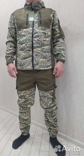 Камуфляжный костюм, рип-стоп