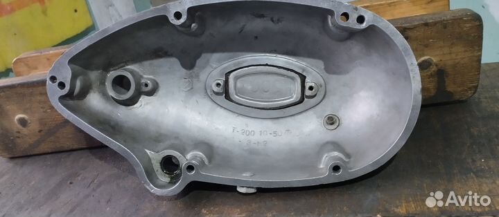 Левая крышка двигателя Т 200Т мотороллер Муравей