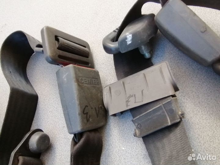 Ремень безоп. задн к-кт fiat Punto I (176) 1998