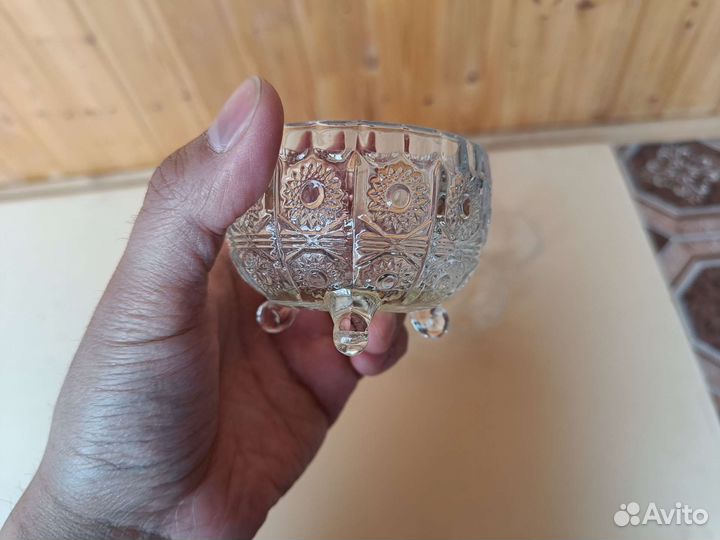 Конфетницы, джемницы, соусницы стекло