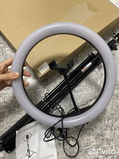 Кольцевая лампа Rekam RL-31 новая