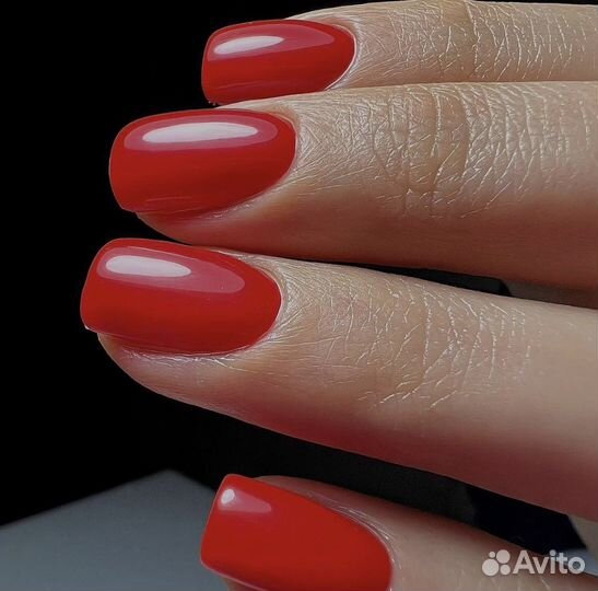 Маникюр с покрытие гель лак