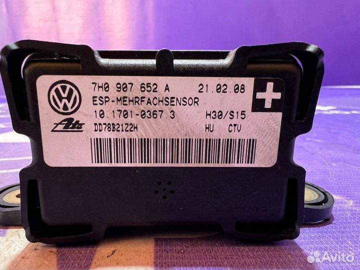 Датчик ускорения Volkswagen Touareg 7L GP BPE 2008