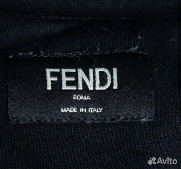 Fendi eyes embroidered свитшот оригинал