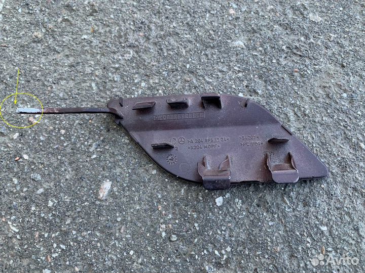 Заглушка заднего бампера GLK X204 (после 2011)