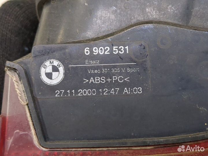 Фонарь (задний) BMW 5 E39, 2001