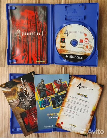 PS2 Resident Evil 4. Лицензия