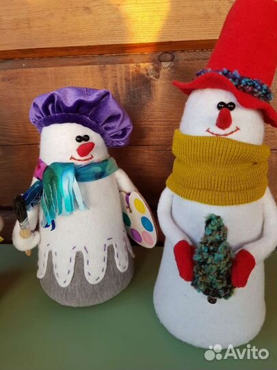 Снеговик Интерьерная Игрушка