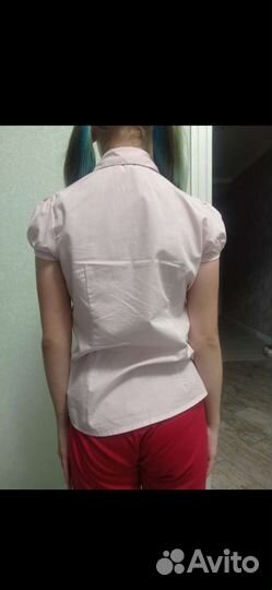 Рубашка для девочки 134 140