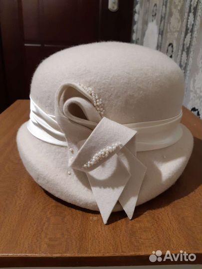 Шляпа фетровая женская