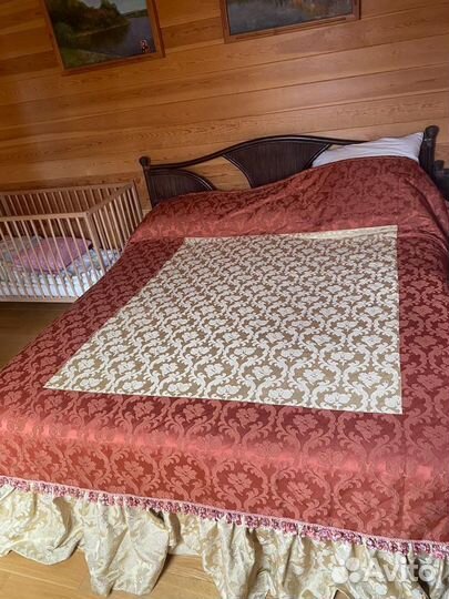 Шторы и покрывало