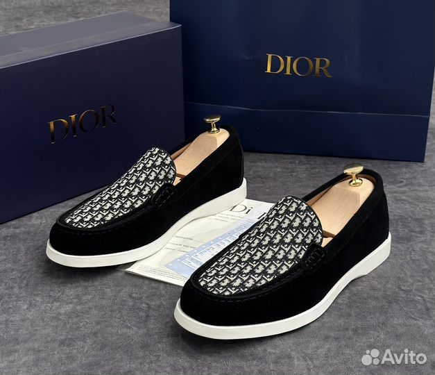 Лоферы мужские dior