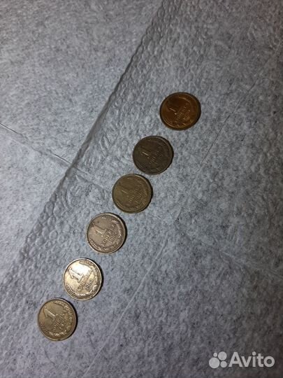 Монета 1коп
