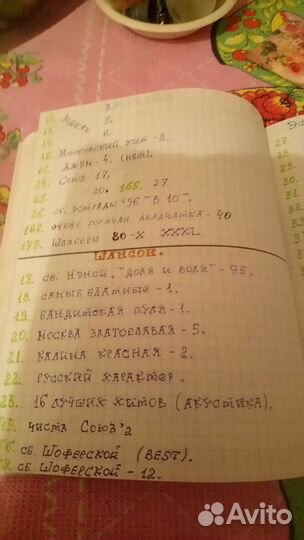 Аудиокассеты с записью