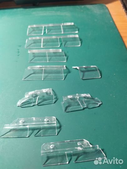 Запчасти раф,и де Гастини 1/43 стекла и сиденья