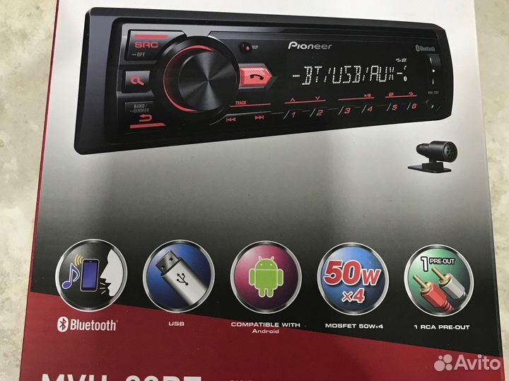 Pioneer mvh 29bt