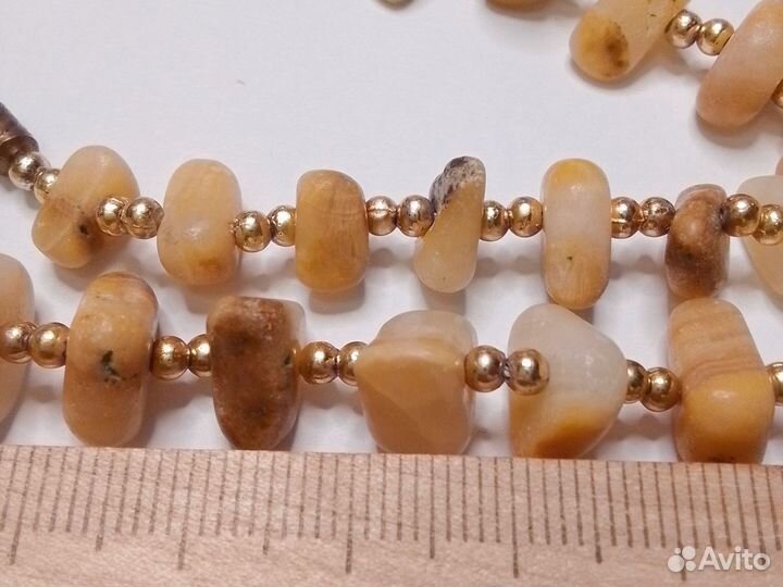 Бусы агат СССР