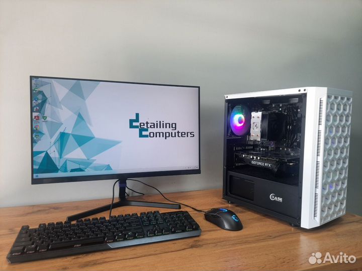 Игровой Пк i5 12400F, RTX 4060 Ti, SSD 1000 Гб