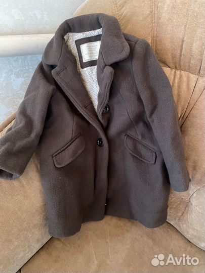 Пальто детское 110