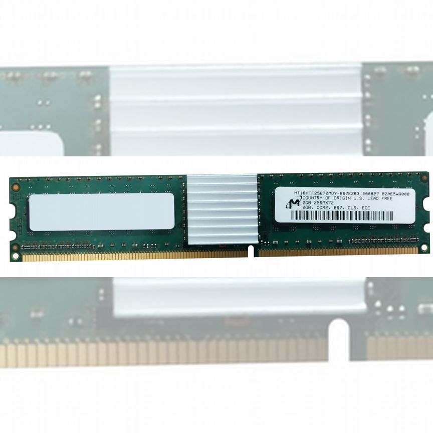 [MT18HTF25672MDY-667E2B3] Оперативная Память Micron Mt18htf25672mdy-667e2b3
