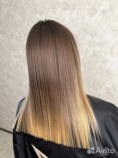 Кератин ботокс волос