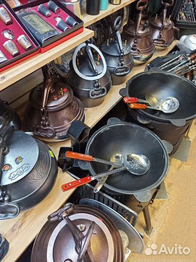 Шампура.Наборы шампуров.Казаны. Печи