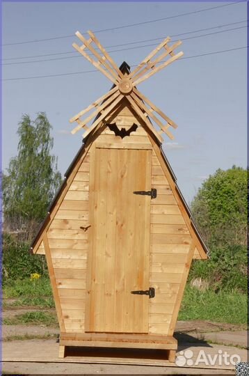 Уличный туалет с установкой SUN335