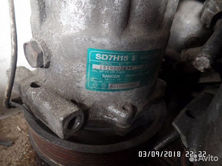 Компрессор кондиционера Renault Premium 2