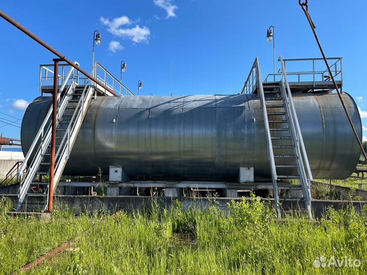 Емкости металлические бу с обвязкой