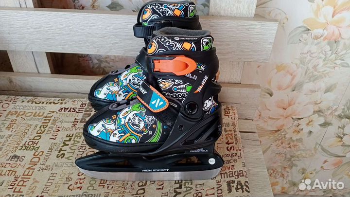 Коньки новые раздвижные