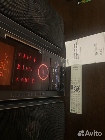 Музыкальный центр sony
