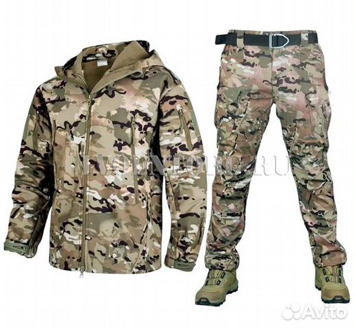 Тактический костюм SoftShell демисезонный