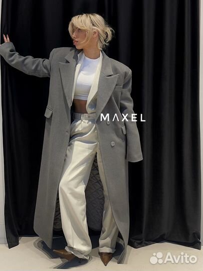 Пальто женское оверсайз