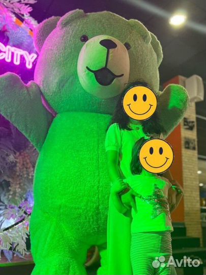 Надувной костюм медведя