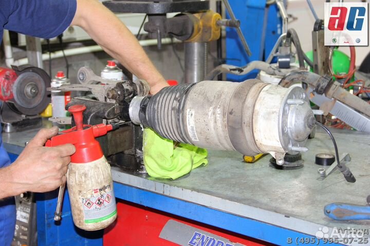 Ремонт пневмоподвески пневмобаллонов амортизаторов
