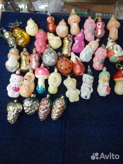 Елочные игрушки СССР