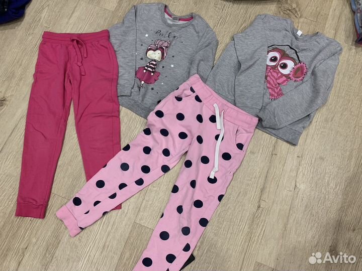Детские вещи пакетом для девочек 116 122