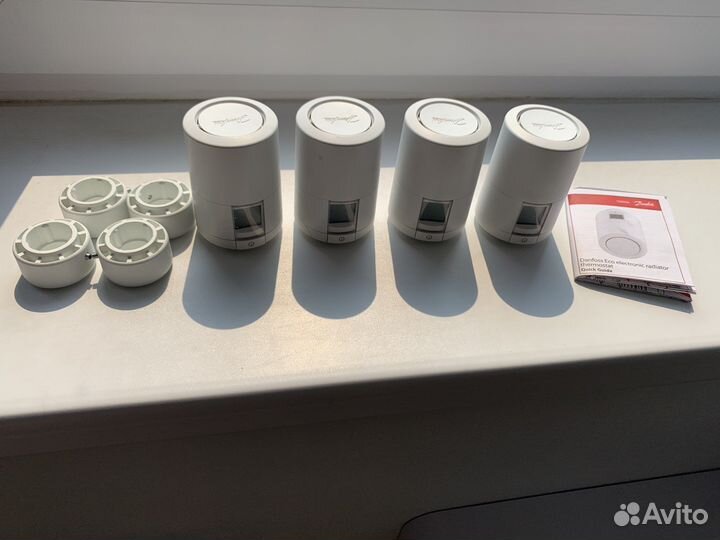 4 Тероголовки Danfoss ECO bluetooth