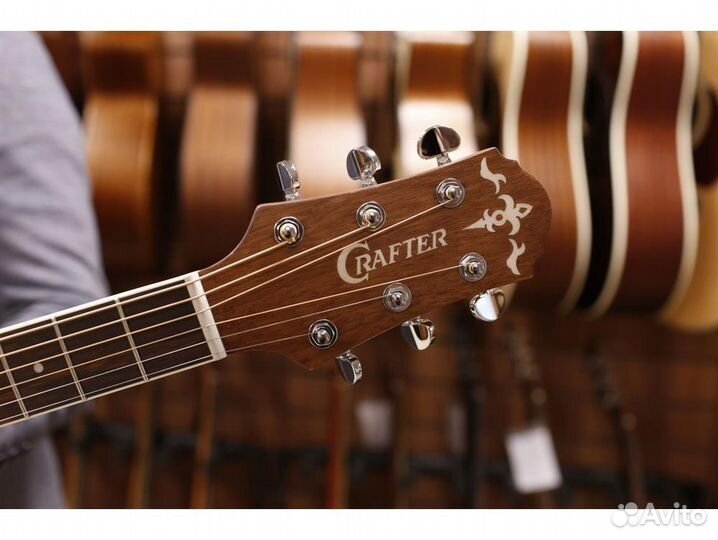 Crafter GA-7/NC Гитара акустическая, массив кедра