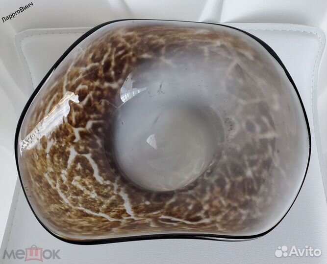 Ваза Шляпа муранское стекло Италия ручная работа